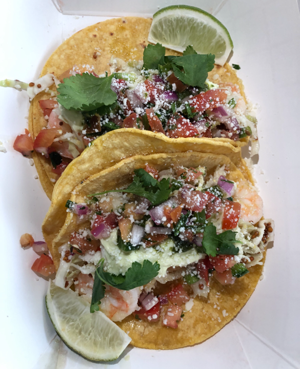 Ceviche Shrimp Taco