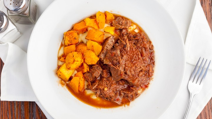 Braised Grass-Fed Brisket Bowl (gf)