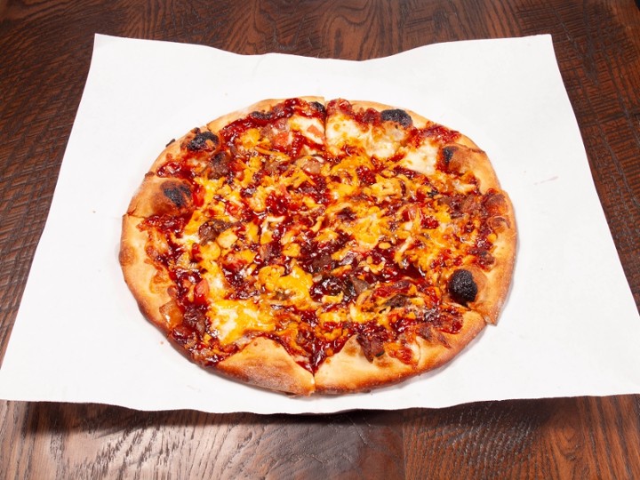 Sm BBQ Chicken Pizza