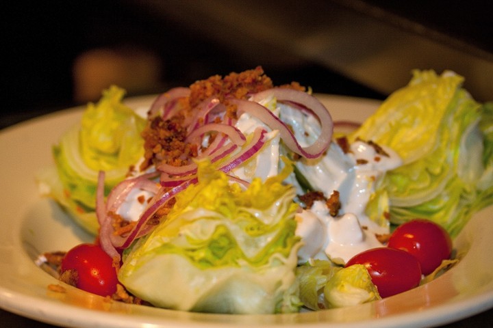 Wedge Salad with Bacon