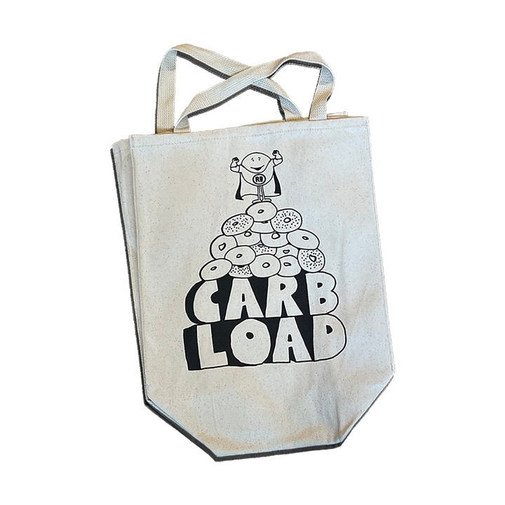 Carb Load Canvas Tote Bag