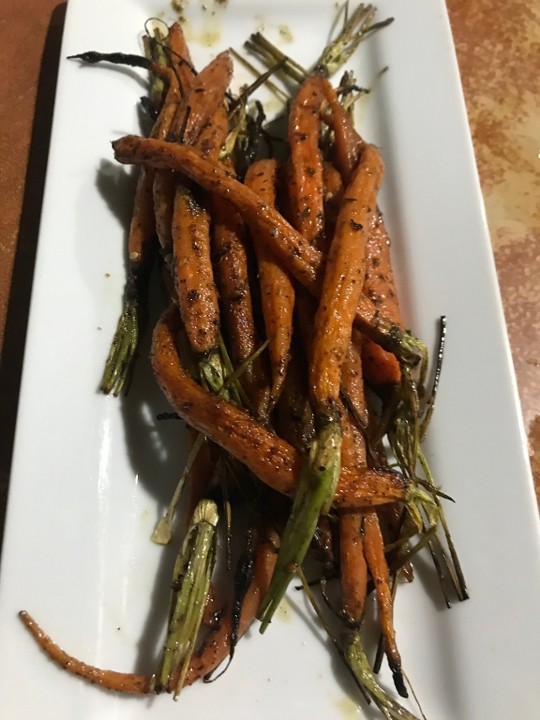 Side of Roasted Baby Carrots