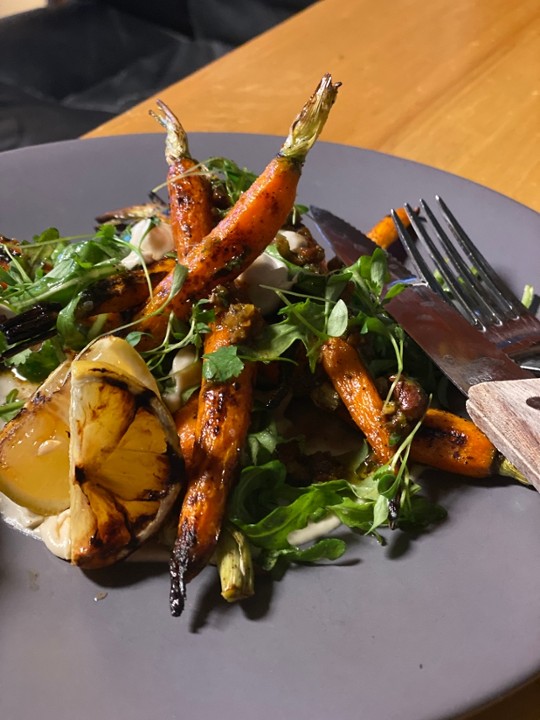 Za'atar Roasted Baby Carrots