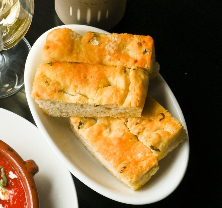 Side of Focaccia With Olive Oil