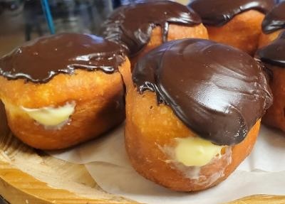 Bavarian-Filled Donut