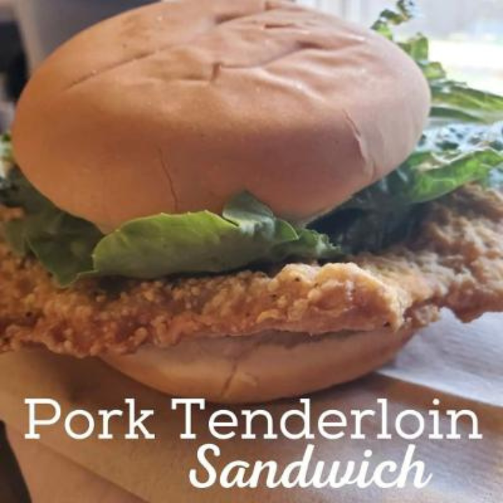 Pork Tenderloin Sandwich + Chips & Drink