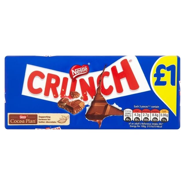 Crunch Milk Chocolate Large Bar