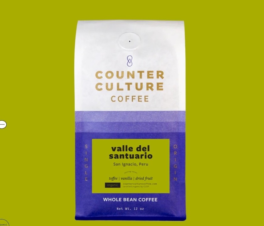 "Valle Del Santuario" | Counter Culture Coffee Whole Beans