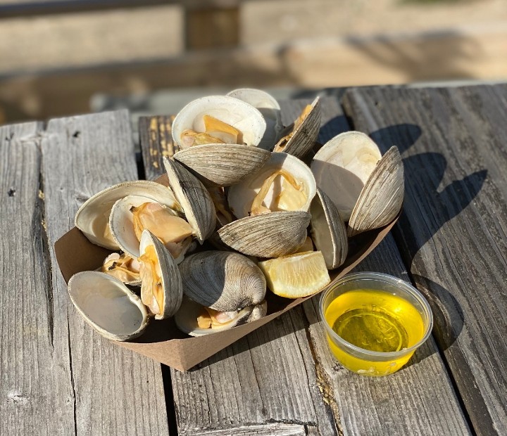 Grilled Topneck Clams