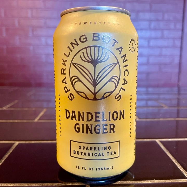 Dandelion-Ginger Sparkling Botanical Tea