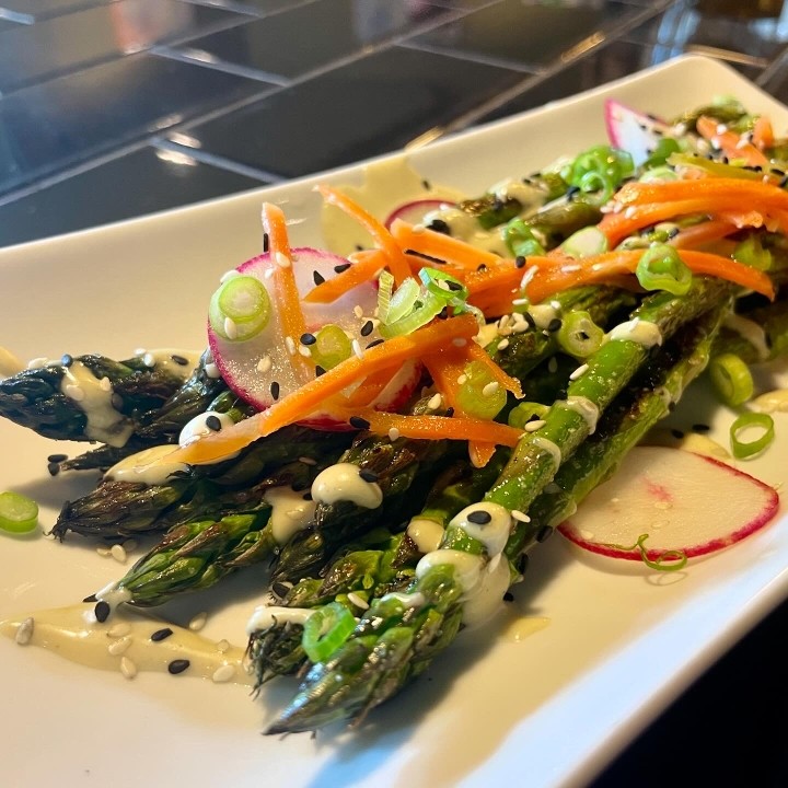 Asparagus a la Plancha [small plate]