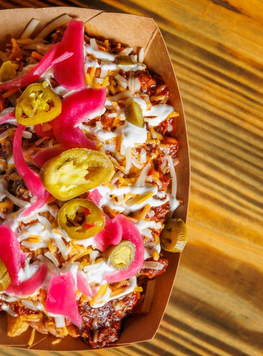 Texas Frito Pie - Brisket Chile Con Carne