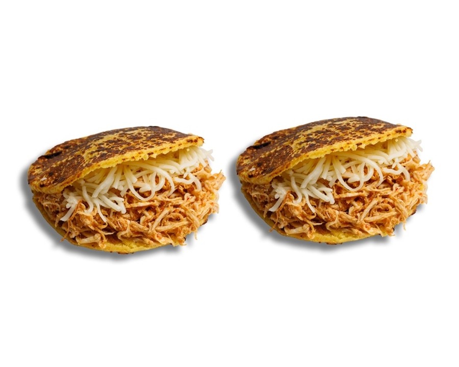 Combo 2 Carne & Cheese Arepas (Chicken)