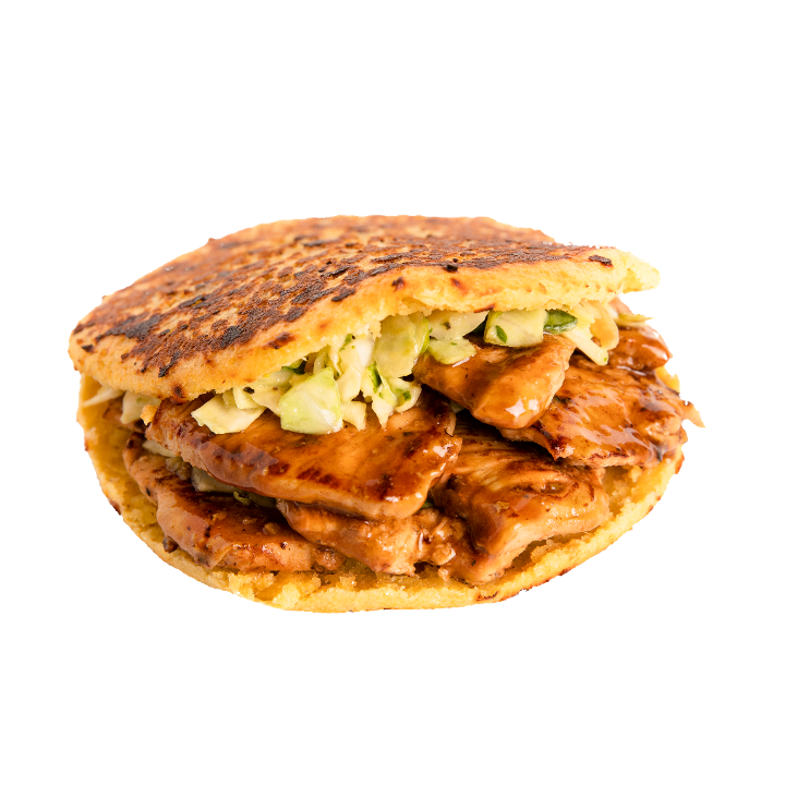 BBQ Chicken Signature Arepa