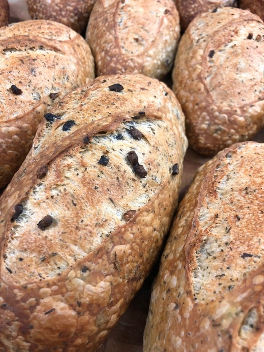 Olive Ciabatta Sourdough bread