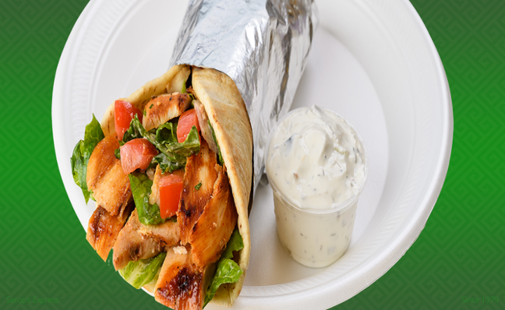 #16 Pita Wrap(Chicken, Gyro or Falafel)