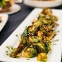 Crispy Brussels Sprouts & Pineapples