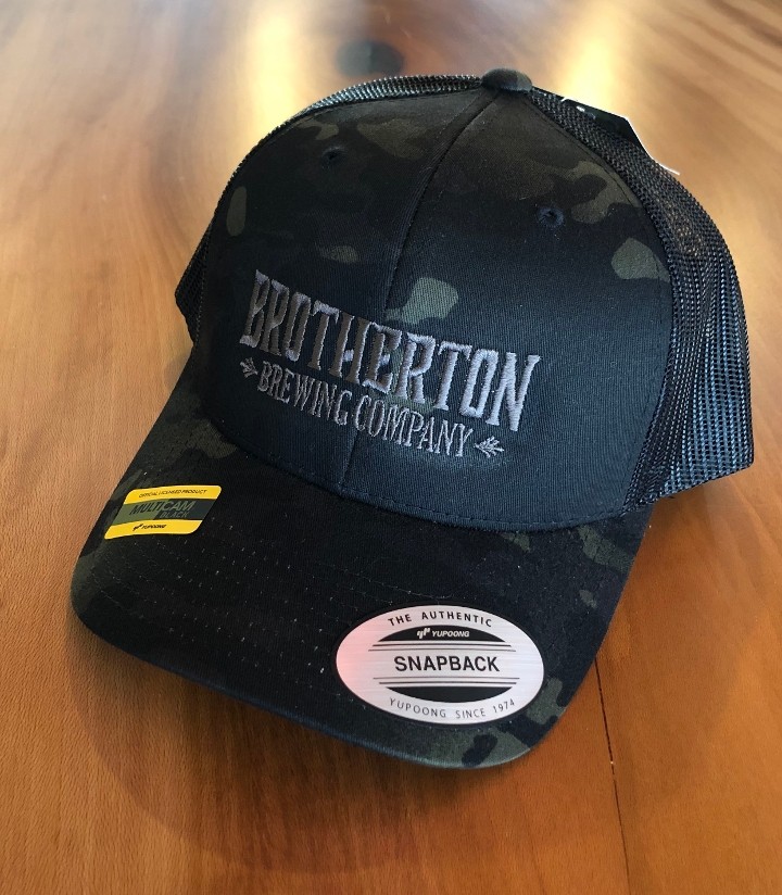 Grey Camo Baseball Hat