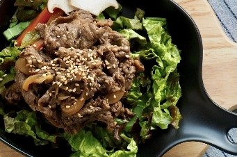 Beef Teriyaki Plate (Grilled, 9-10 oz)