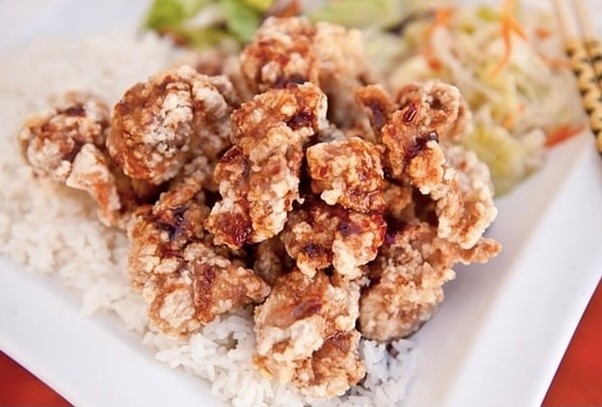 Double Spicy Chicken Plate (Deep-fried, Popcorn-style, 16-17 pcs)