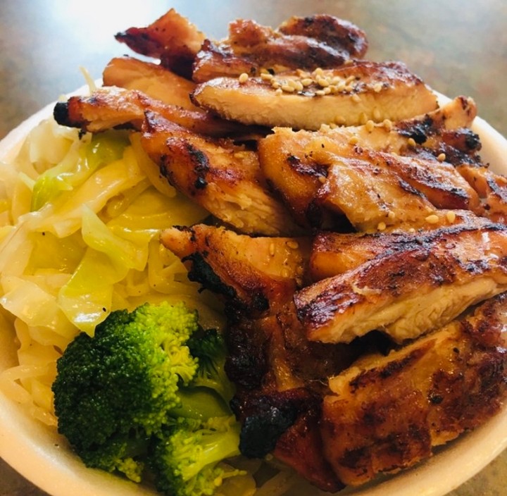 Chicken Teriyaki Bowl (Grilled, 6-7oz)