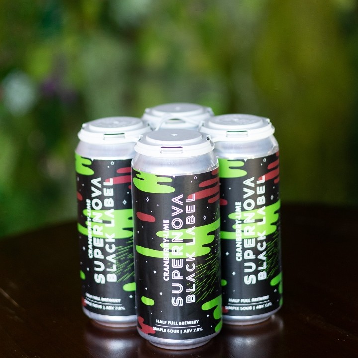 Cranberry Lime Supernova Black Label 4-Pack