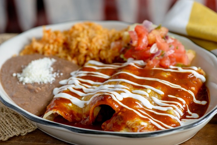 Seitan Adobo Enchilada