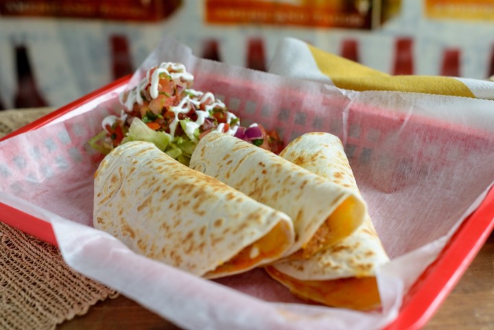 Seitan Adobo Quesadilla