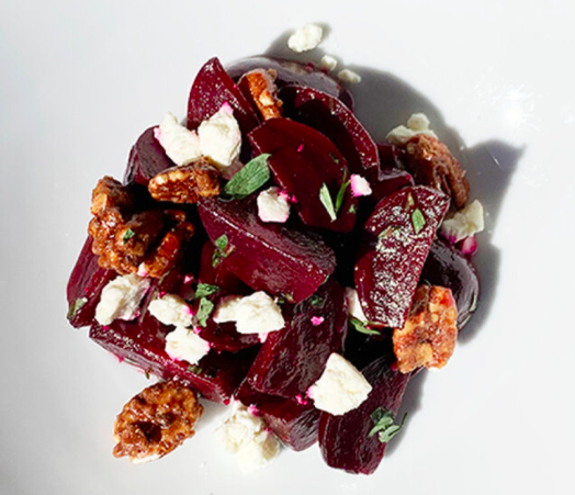 Roasted Beets + Goat Cheese