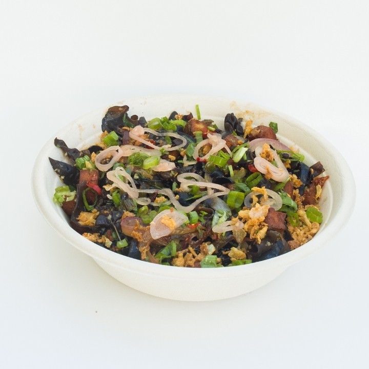 MUSHROOM + TOFU SISIG (VEGAN)