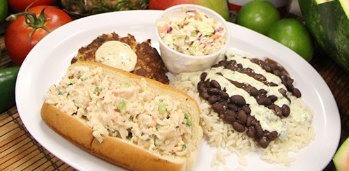 Lobster Roll & Crab Cake Combo