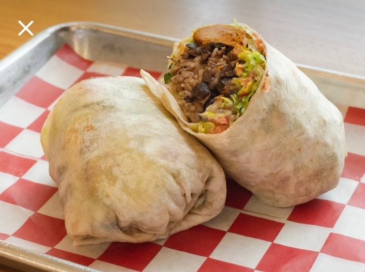 Adobo Chicken Burrito