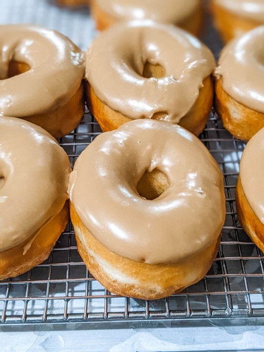 Coffee Frosted Donut