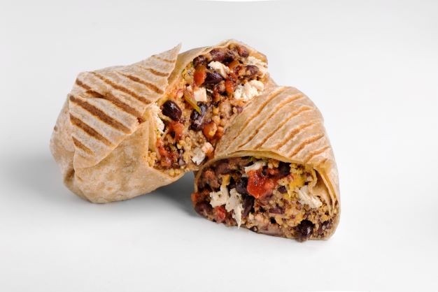 Spicy Chick'n Bar-rito