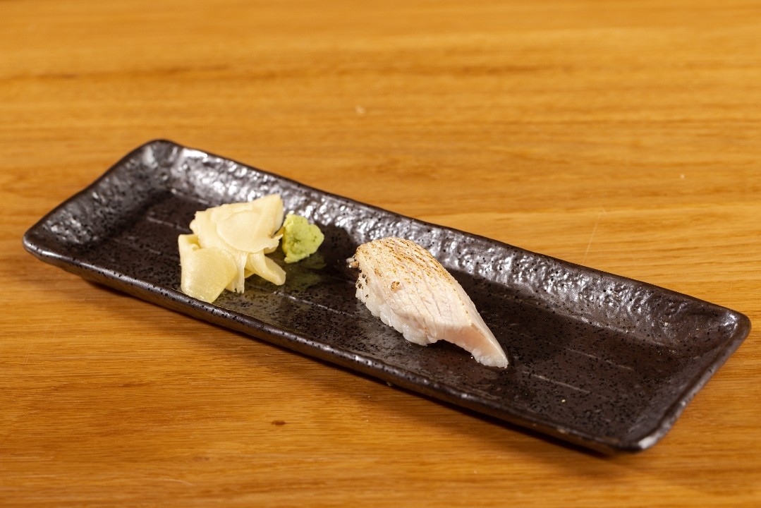 Torched Hamachi Belly Sushi