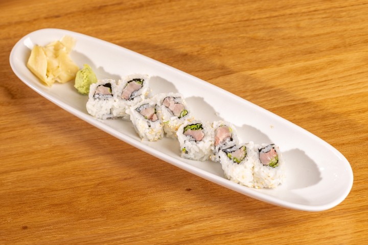 Hamachi Scallion Inside Out Roll