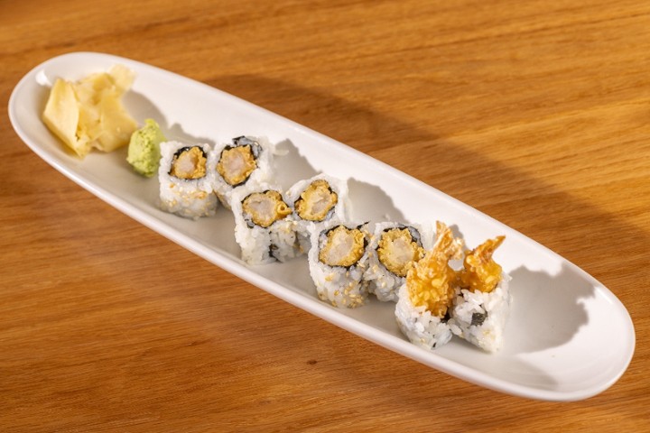 Shrimp Tempura Inside Out Roll