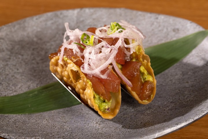 Tuna Poke Tacos