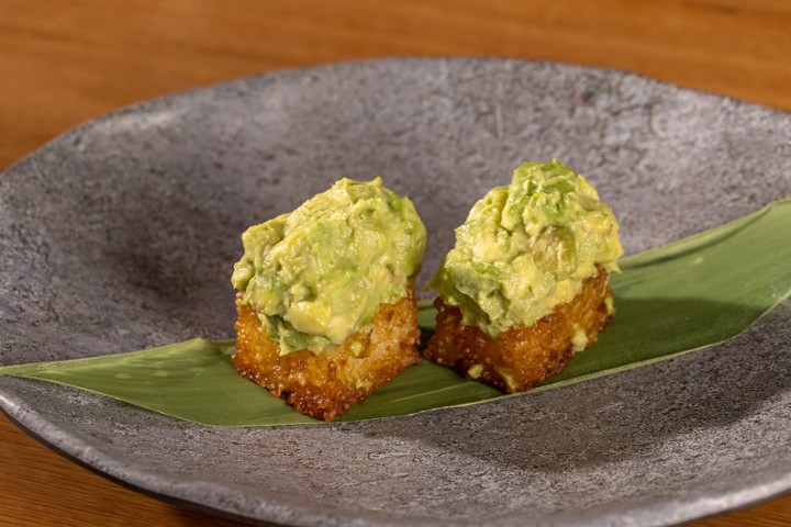 Truffle Avocado Crispy Rice