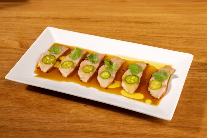 Hamachi Jalapeno Cilantro Garlic Ponzu