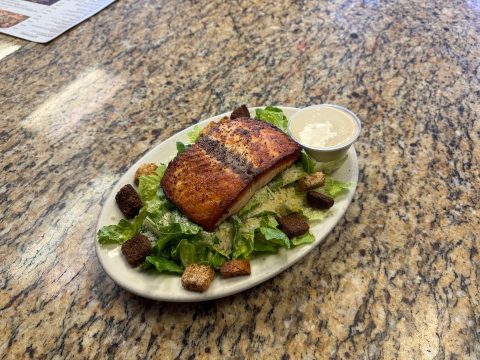 Caesar Salad W/Salmon