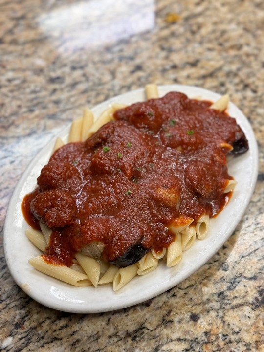 Pasta W/Meatball and Sausage