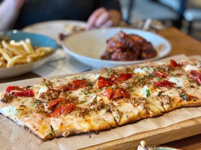 Mama Lil's Pepper & Sausage Flatbread