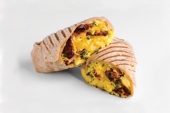 Bacon, Egg and Cheese Bar-rito