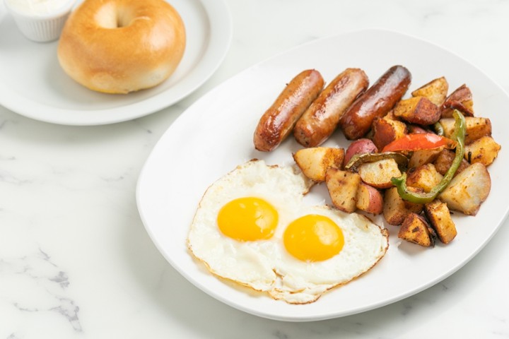 Two Eggs Any Style With Sausage Links