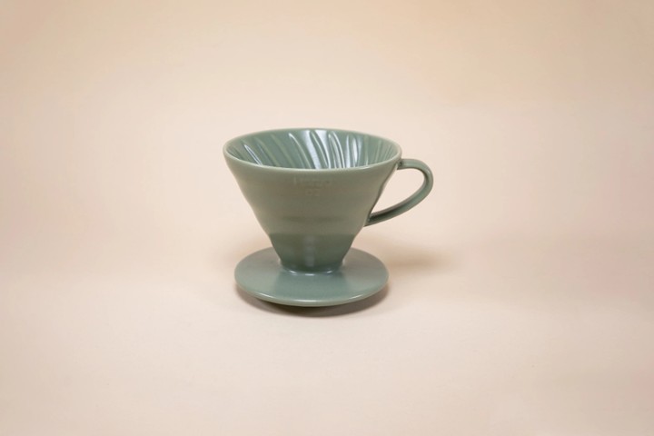 Hario Oil Green Ceramic Dripper - Size 02