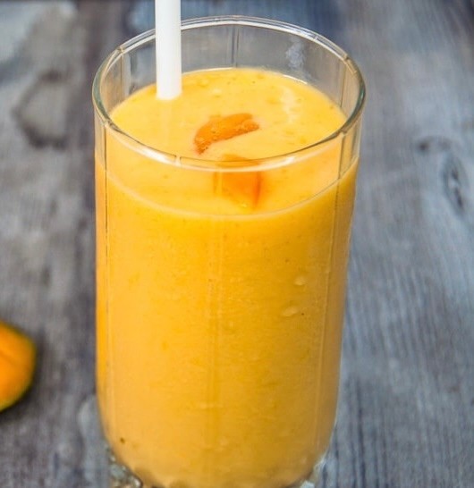 Mango Juice 16oz Glass
