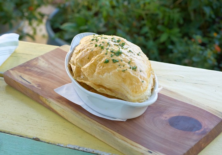 Chicken Pot Pie with Side Salad