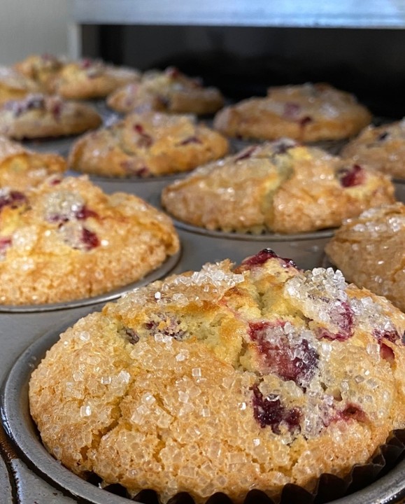 GF Cranberry, Orange, & Almond Muffin