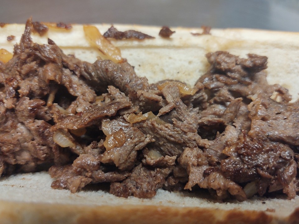 12" Steak Sub W Onions